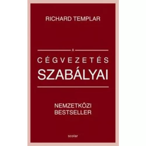 A cégvezetés szabályai