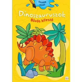 Dinoszauruszok - Bűvös kifestő