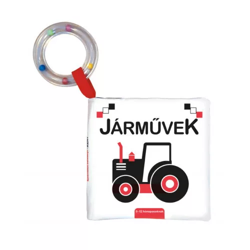 Kontrasztos babakönyv - Járművek