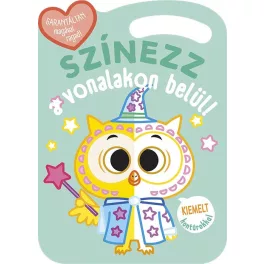 Színezz a vonalakon belül - Bagoly