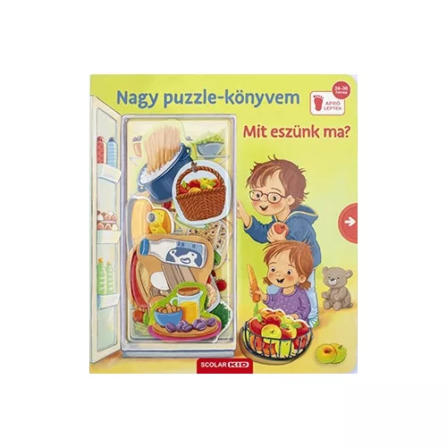 Nagy puzzle-könyvem - Mit eszünk ma?