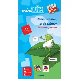   Római számok, arab számok - Összeadás, kivonás - miniLÜK 2-4. osztály LDI 808