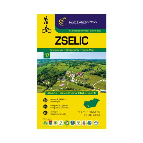 Zselic turistatérkép 1:40 000