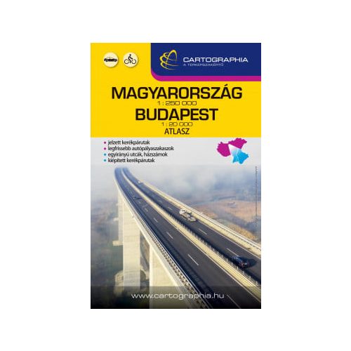 Magyarország + Budapest kombi atlasz