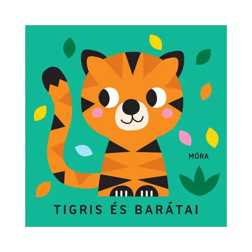 Tigris és barátai - Zörgő textilkönyv rágókával