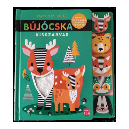 Bújócska - Kisszarvas - Keresd meg a puha tapintású mintákat!
