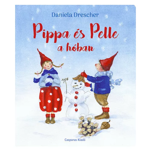 Pippa és Pelle a hóban