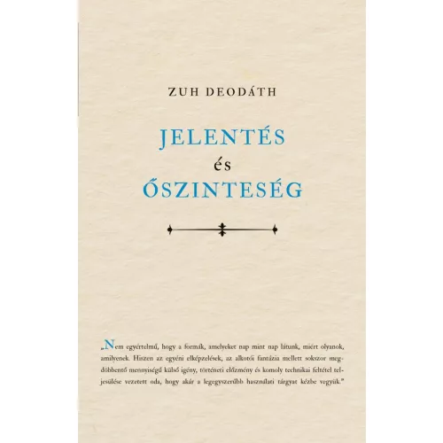 Jelentés és őszinteség