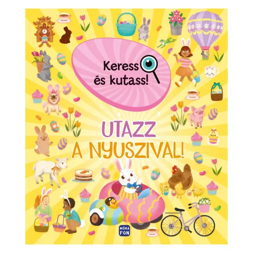 Keress és kutass! Utazz a nyuszival!
