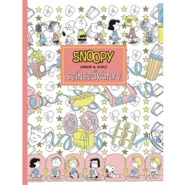 Snoopy színezőkönyv