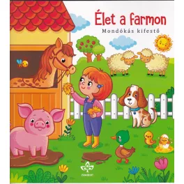 Élet a farmon – Mondókás kifestő