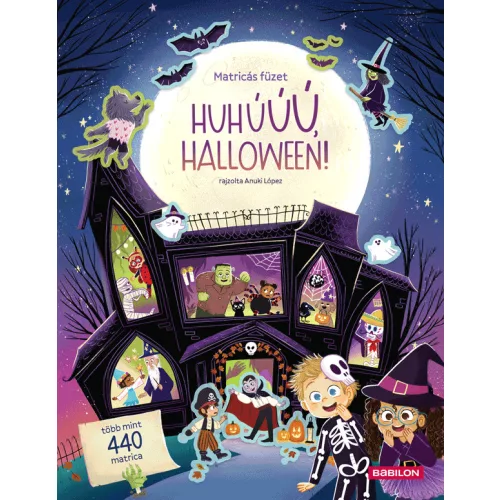 HUHÚÚÚ, HALLOWEEN! - Matricás füzet