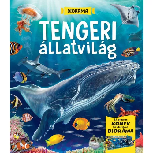 Dioráma - Tengeri állatvilág