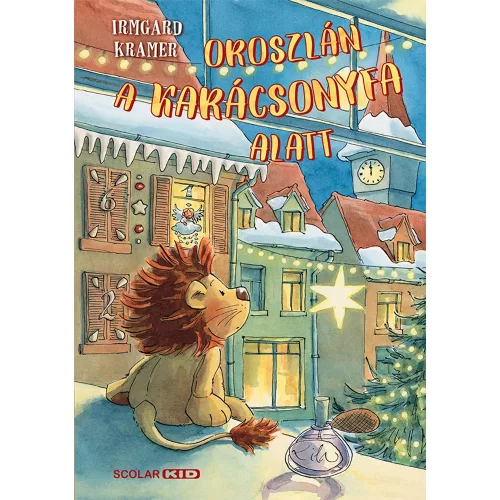 Oroszlán a karácsonyfa alatt