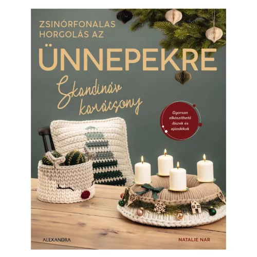 Skandináv karácsony - Zsinórfonalas horgolás az ünnepekre