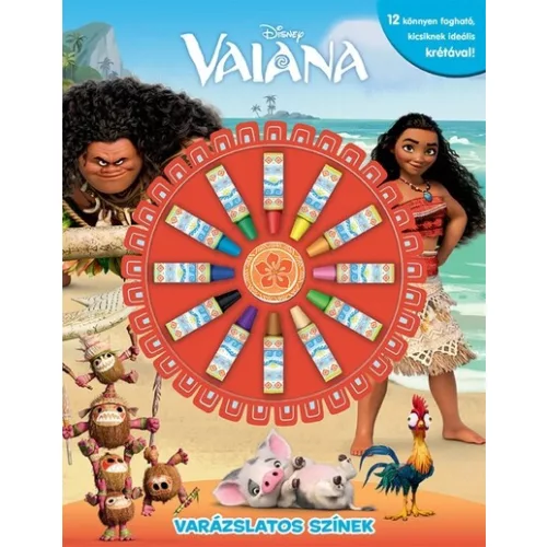 Varázslatos színek: Vaiana
