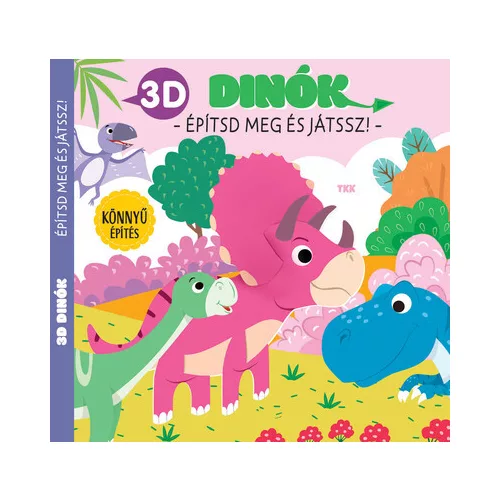 3D Dínók - Építsd meg és játssz!