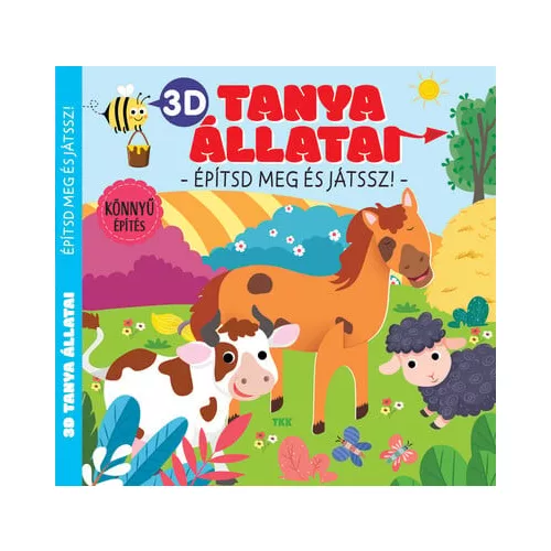 3D Tanya állatai - Építsd meg és játssz!