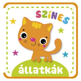 Színes állatkák - szivacskönyv