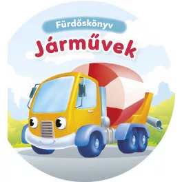Járművek - fürdőskönyv