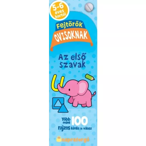 Fejtörők ovisoknak - Az első szavak