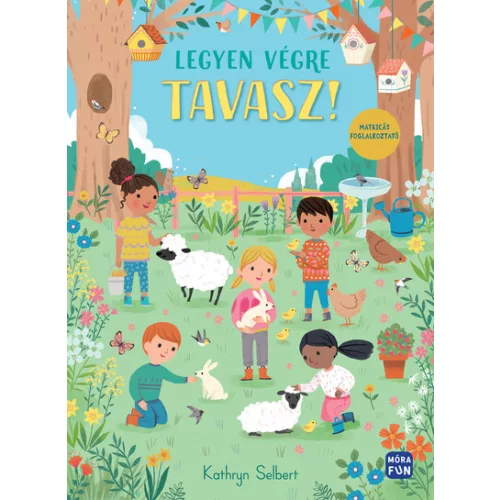 Legyen végre tavasz - Matricás foglalkoztató
