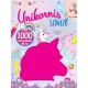 Unikornis színező - 1000 strasszkő